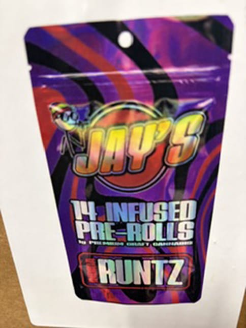 JAY's - 1g Infused PreRoll - Runtz - 14pk