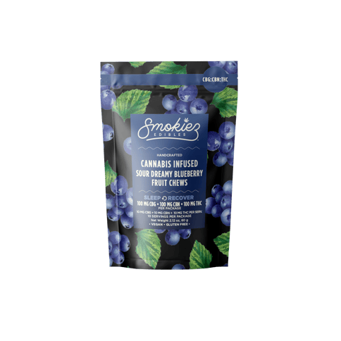 Smokiez - Sour Dreamy Blueberry CBG:CBN:THC
