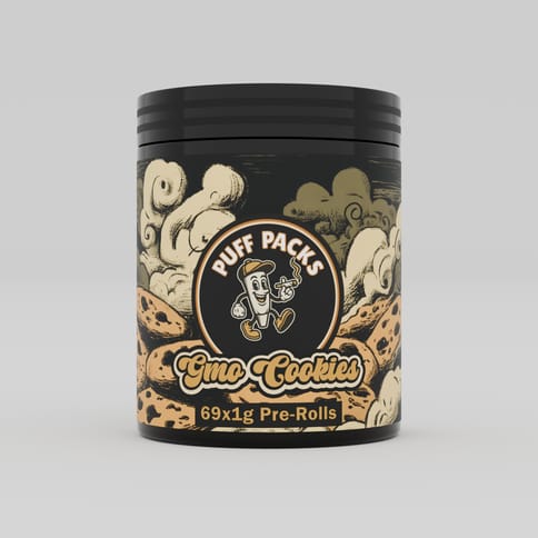 GMO Cookies | Puff Packs | (69) 1g Pre Rolls | Vandalia Organics