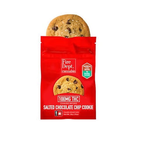 Salted Choc.Chip Cookie Sativa 100mg (Fire dept)