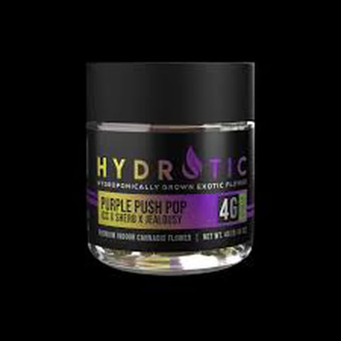 HYDORTIC - PURPLE PUSH POP |4G|+1 Hydrotic 100mg Gummy Bag - HYDROTIC - PURPLE PUSH POP |4G
