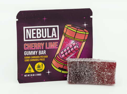 Cherry Lime Gummy Bar -100mg THC