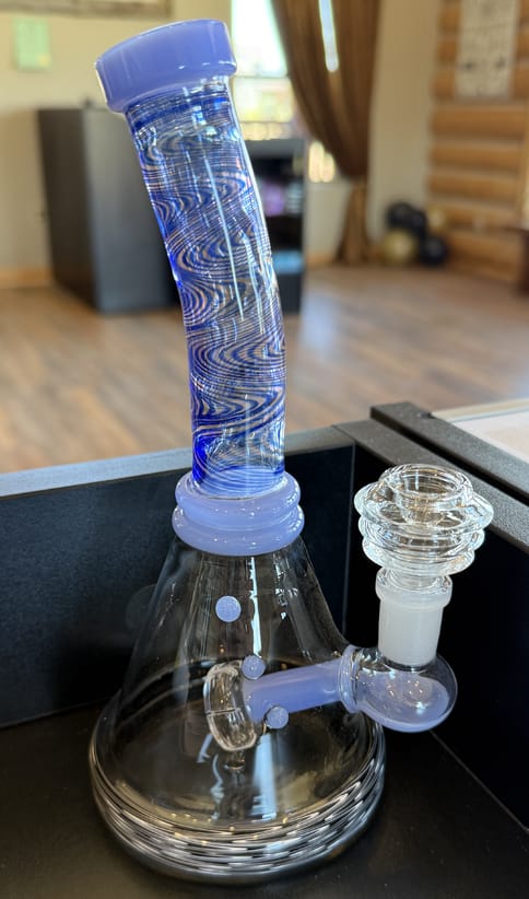 Wig Wag Beaker Bong | Shower Perc | 8in