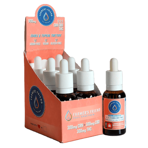 TINCTURE | 1:1:1/CBN:THC:CBD | 900MG | 1 FL/OZ