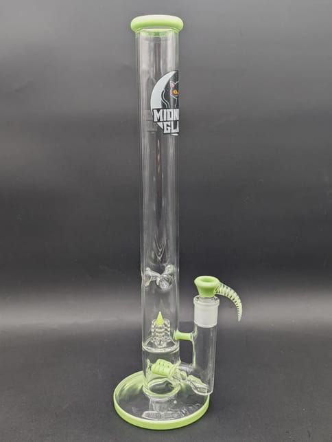 Midnight Glass Dual Inline + Inv3 Bong