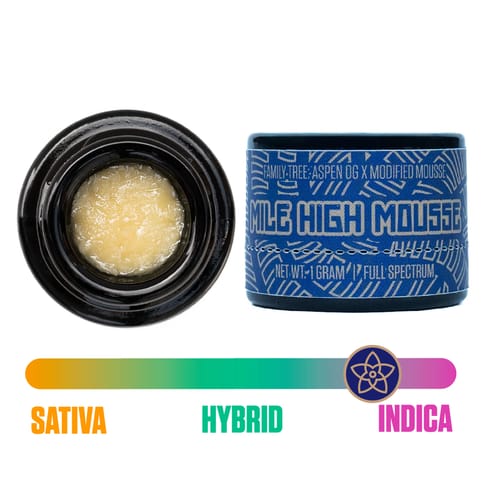 TFC | 1G Cold Cure Live Rosin: Mile High Mousse