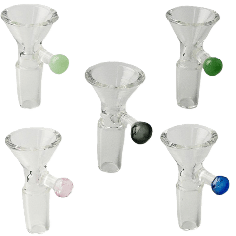 CLEAR FLOWER BOWL W/HANDLE | 14MM