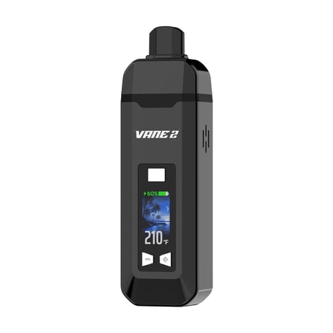 Vane 2 Herb Vaporizer | Obsidian Black | Yocan |