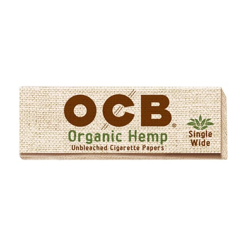 Organic Hemp Rolling Papers | Single Wide | OCB