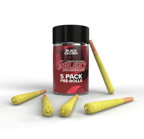 Galaxy Moonrock | 5 Pack Pre-roll | Black Cherry
