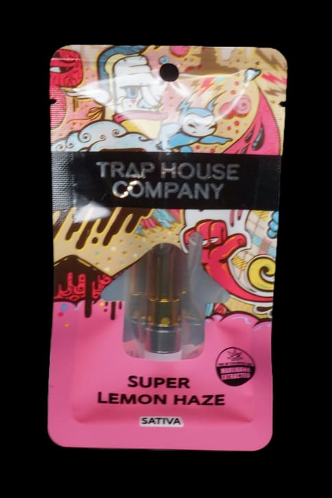 Super Lemon Haze 1g Trap House Vape Cart