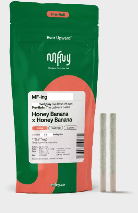 MFNY - Honey Banana x Honey Banana | Live Resin Infused 4PK