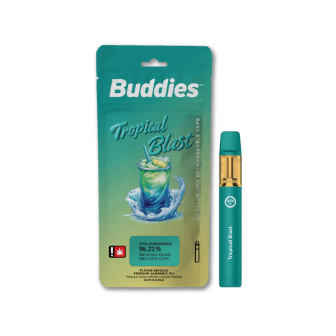 Tropical Blast 1g Flavored Disposable (Buddies)