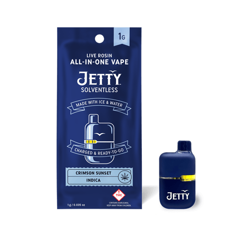 Jetty Live Rosin AIO Crimson Sunset (I) 1g