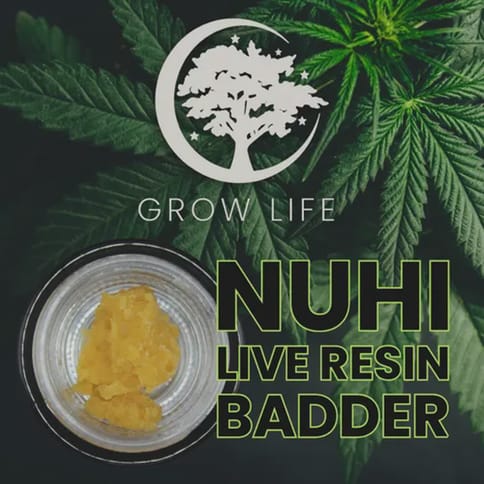 NuHi Live Badder Crystal Haze 1g (REC)