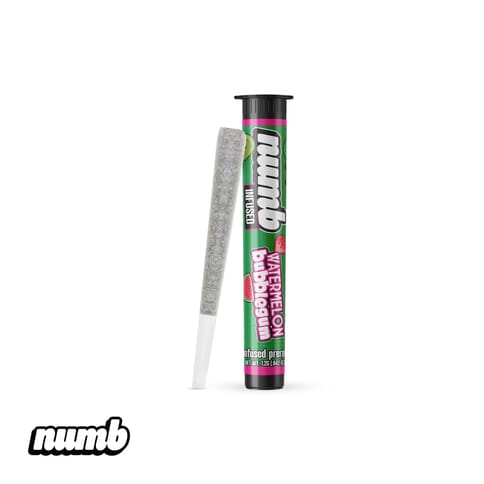 Watermelon Bubblegum | Numb | Infused Pre Roll | 1.2G