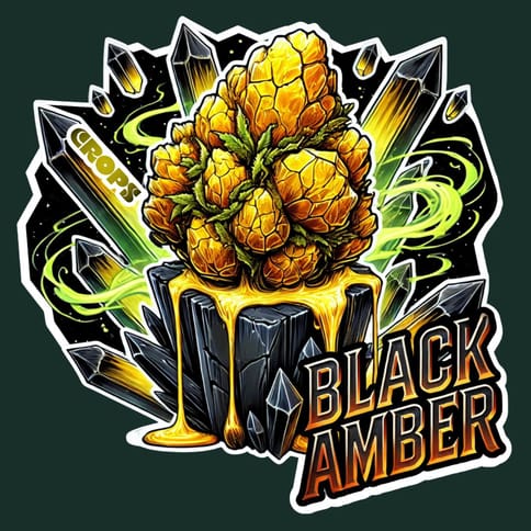 Crops - Flower - Black Amber - 3.5 g