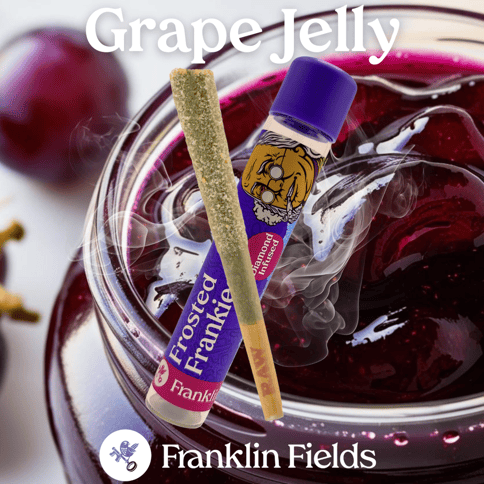 FRANKLIN FIELDS- FROSTED FRANKIE- GRAPE JELLY - 1.25 G