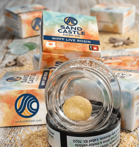 Sand Castle - Mango OG - 1g Live Rosin