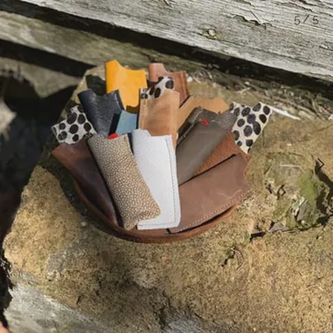 Leather Lighter Case with Lighter