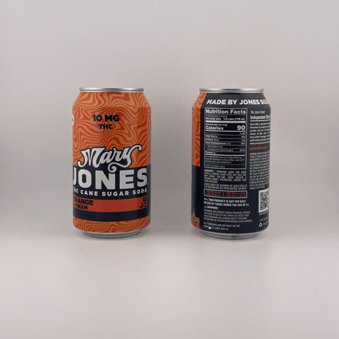 Orange & Cream | THC Soda