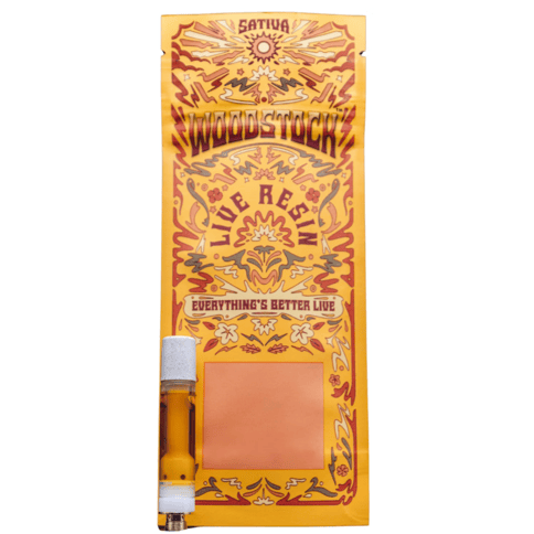 Woodstock | Super Silver Haze | Live Resin 1g Cartridge