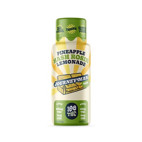 Journeyman - Pineapple Hash Rosin Lemonade - 100mg Drink