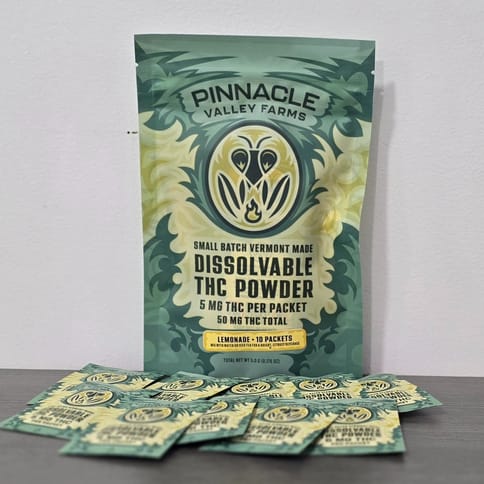 Lemonade Dissolvable THC Powder 100mg by Pinnacle Valley Farms