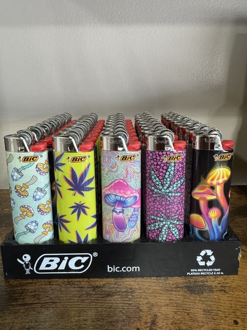 Bic Lighter w/Design