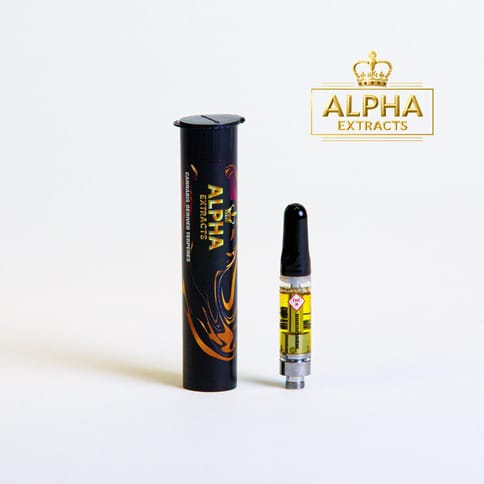 Alpha Extracts - Pink Runtz - 1G Vape Cart