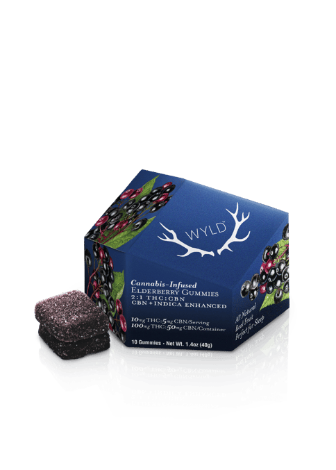 Wyld - Gummies - Elderberry CBN - 100mg