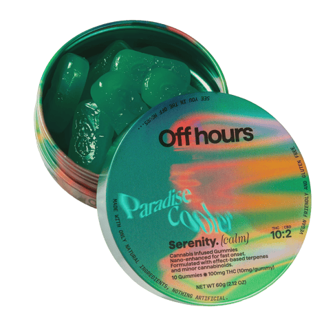 Off hours - Paradise Cooler | Serenity 10:2 THC:CBD