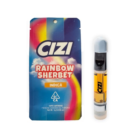 CIZI - THC VAPE - RAINBOW SHERBET - 1G