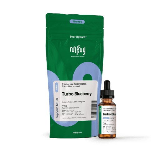 MFNY | Turbo Blueberry | Live Resin Tincture | 15mL