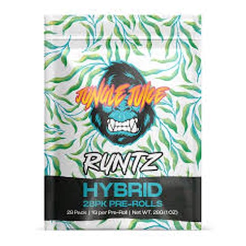 Runtz - Jungle Juice - Pre-Roll Pack - Hybrid - 28G**