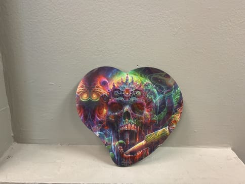 Heart 3D Rolling Tray