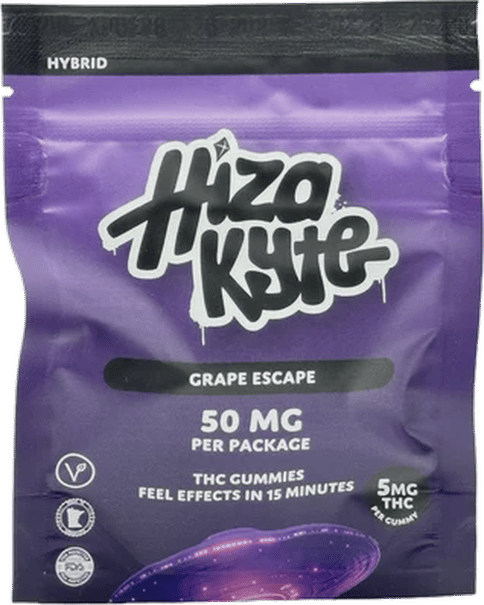 Hiza Kyte | Gummy | Grape Escape | 10x5mg