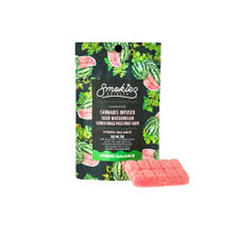 Sour Watermelon 100MG Single Gummy (Smokiez)