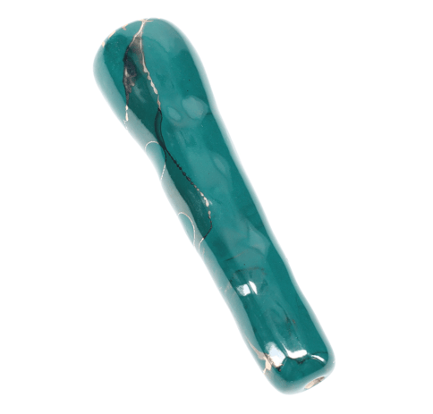 4" Ceramic Chunky Bat (Teal)