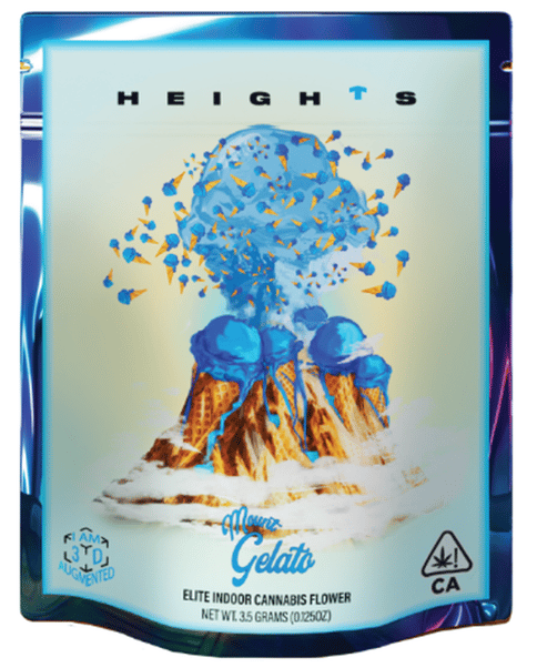 Heights | Mt. Gelato | 3.5g | Flower | Indoor | Bag