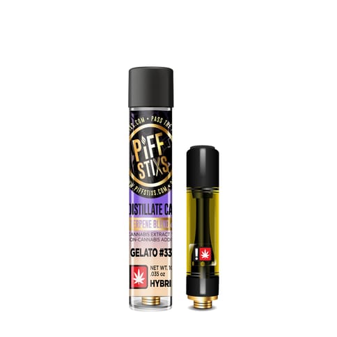 Gelato #33 1g Distillate 510 Cartridge