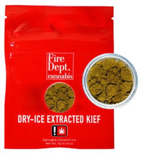 Green Demon 1g kief (fire dept)
