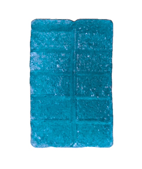 CBD - GIGGLY GUMMY | BLUE RASPBERRY | 100MG CBD TOTAL | 1 SCORED GUMMY