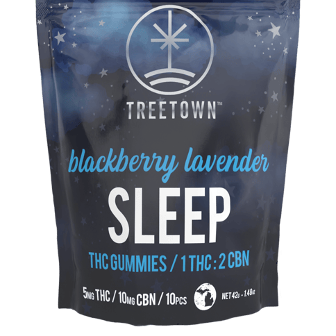Sleep Blackberry Lavender - 5 THC : 10 CBN