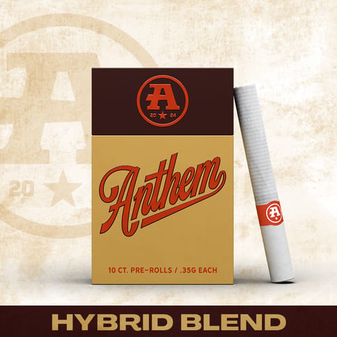 Anthem - .35g 10pk  Prerolls - Hybrid Blend