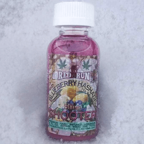 Red Run Cannabis | Blueberry | Hashade Shooter | 50mg