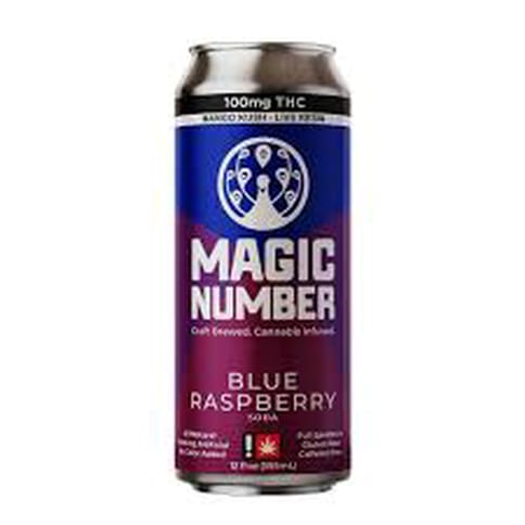 Blue Raspberry 100mg Soda