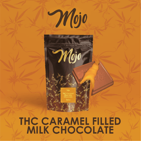 Mojo - Chocolate - Caramel Filled Milk Chocolate - 200mg (Indica)