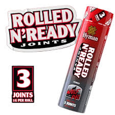 Wolf Pac Ready n' Rolled Pre-roll 3pk | Hyman x Kevin Nash