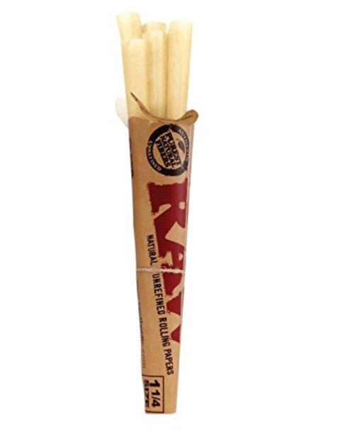 Raw Classic Pre Rolled Cones 1 1/4  6 pack